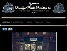 Tablet Screenshot of brooklynmasterbarbershop.com